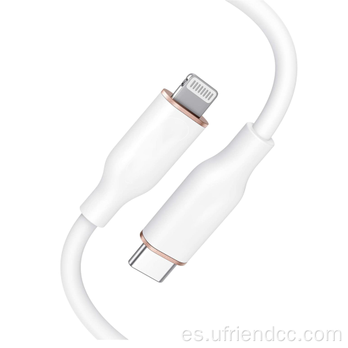 Tipo-C Cable de carga súper rápido de alta calidad de 100W de alta calidad